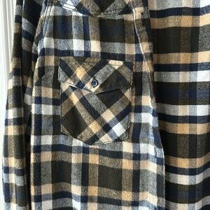 Zara Flannel Top